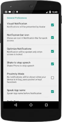 Notification Avatar android App screenshot 2